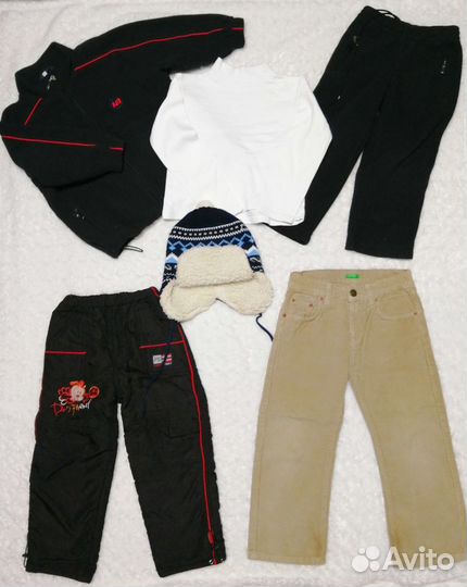 Вещи пакетом на рост 110-116