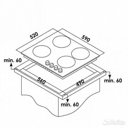 Посудомоечная машина smeg sta6445-2