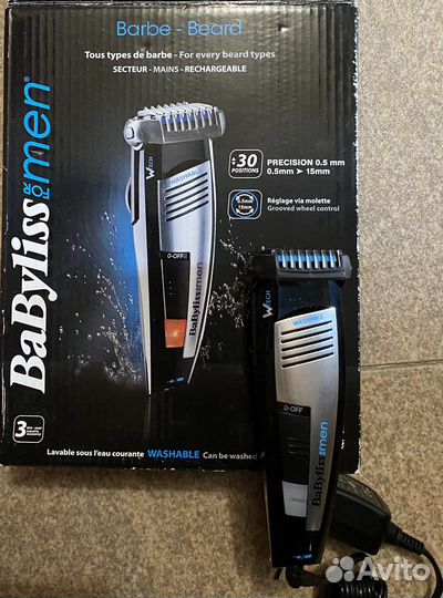 Машинка для стрижки бороды babyLiss