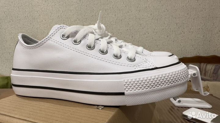 Кеды converse кожаные женские