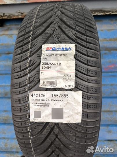 Bfgoodrich G-Force Winter 2 SUV 235/55 R18 104H