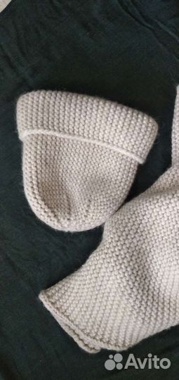 Шапка и шарф-косынка