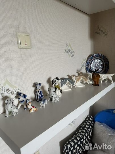 Фарфоровые статуэтки собак