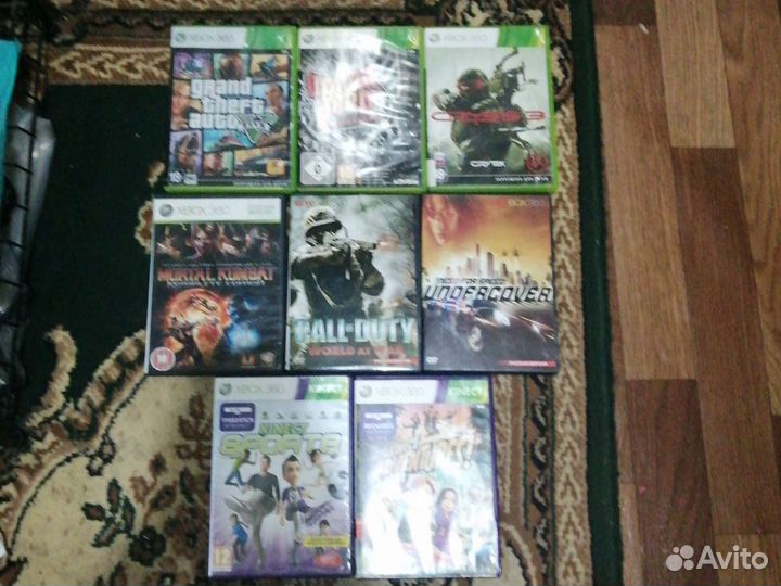 Диски на xbox 360
