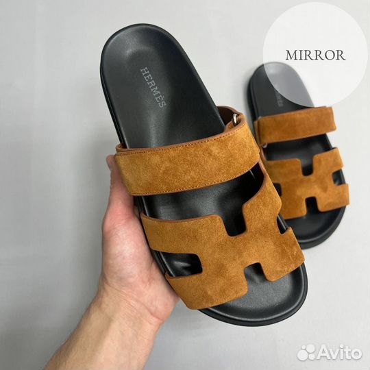 Мужские Шлепанцы Hermes Chypre