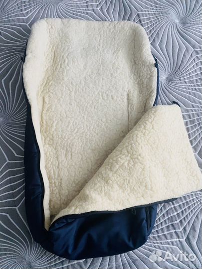 Зимний конверт в коляску или санки