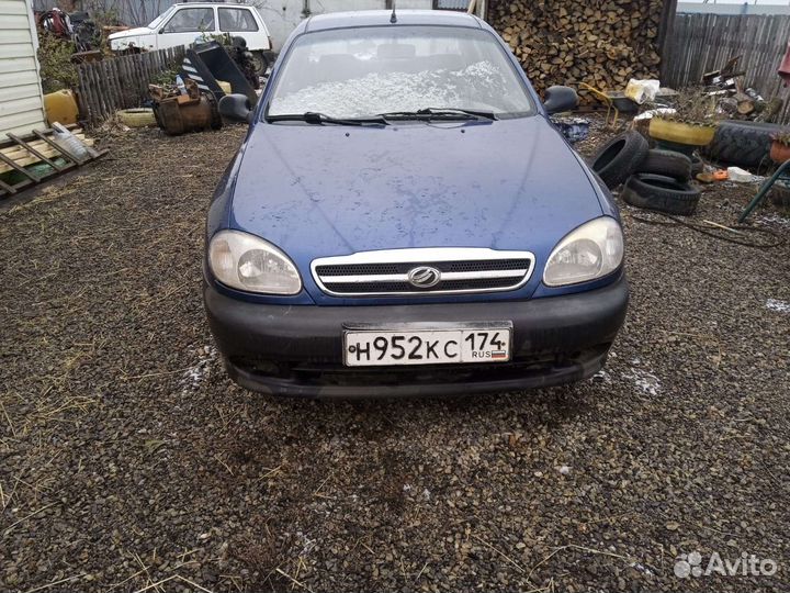 Разбор Заз Шанс Sens все запчасти в наличии