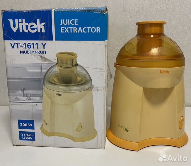 Соковыжималка электрическая Vitek VT-1601. Новая