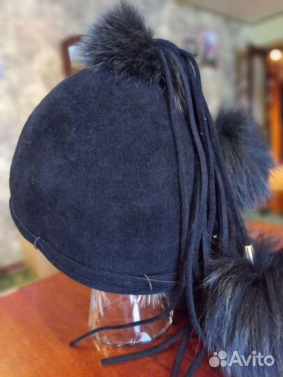 Шапка женская фетровая на весну