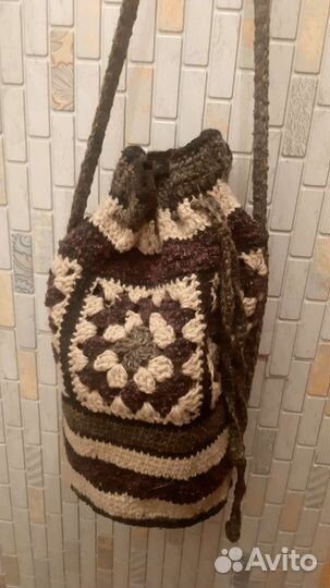 Вязаная крючком сумка