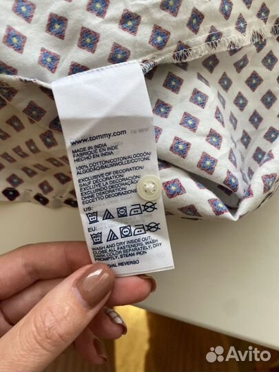 Tommy hilfiger рубашка женская