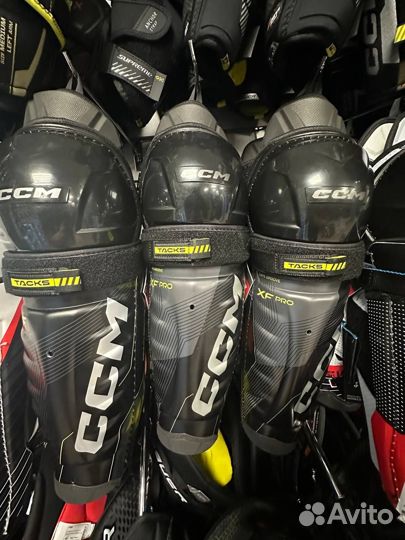 Щитки хоккейные CCM Tacks XF Pro/XF Размер SR