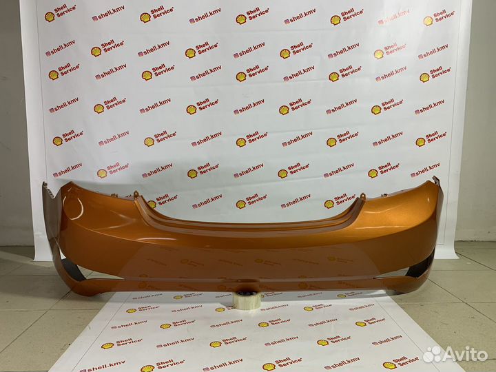 Бампер задний Hyundai Solaris Рестайлинг