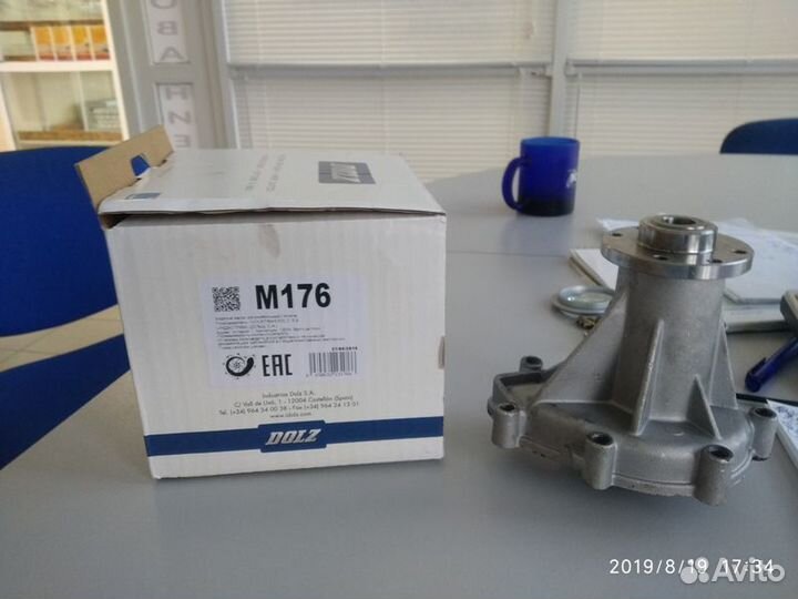 Помпа dolz на SsangYong и Mercedes, Daewoo