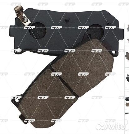 Колодки задние дисковые KIA spectra