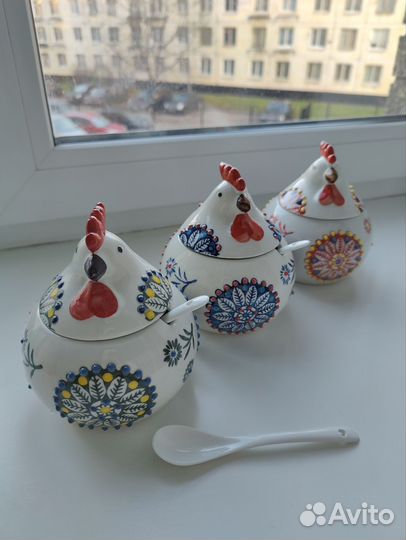 Банка для сыпучих продуктов / сахарница