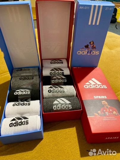 Носки nike и adidas