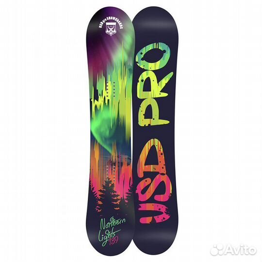 Сноуборд USD Pro northern lights