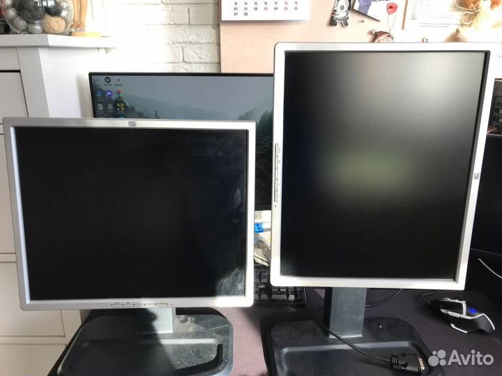 Монитор HP L1755, 2шт