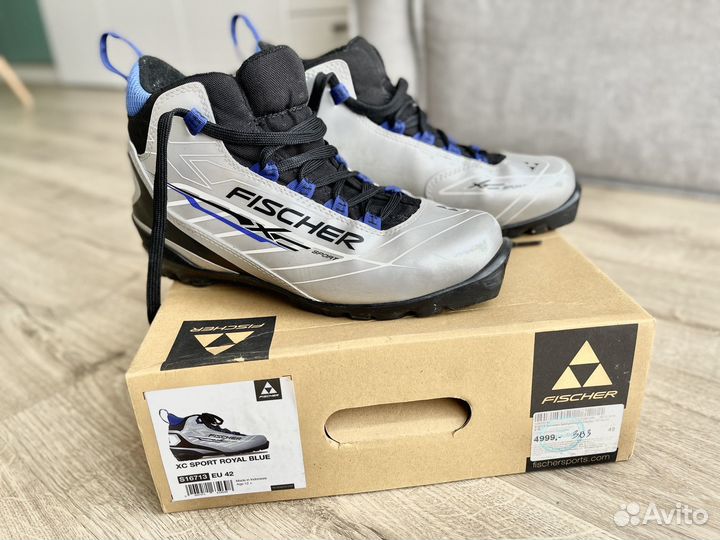 Лыжные ботинки fischer 42 xc sport royal