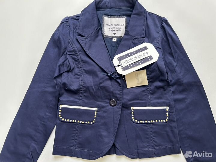 Пиджак жакет для девочки 104 110 новый