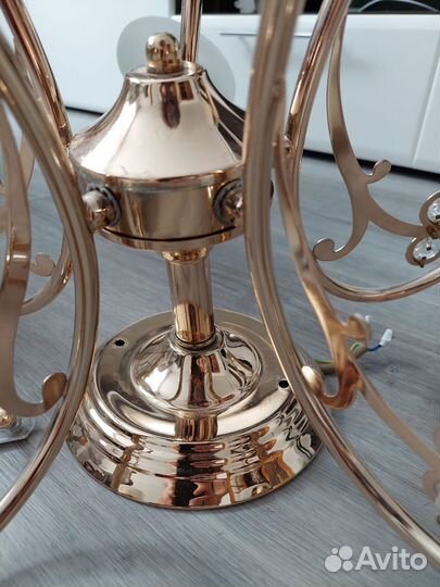 Люстра подвесная потолочная бу