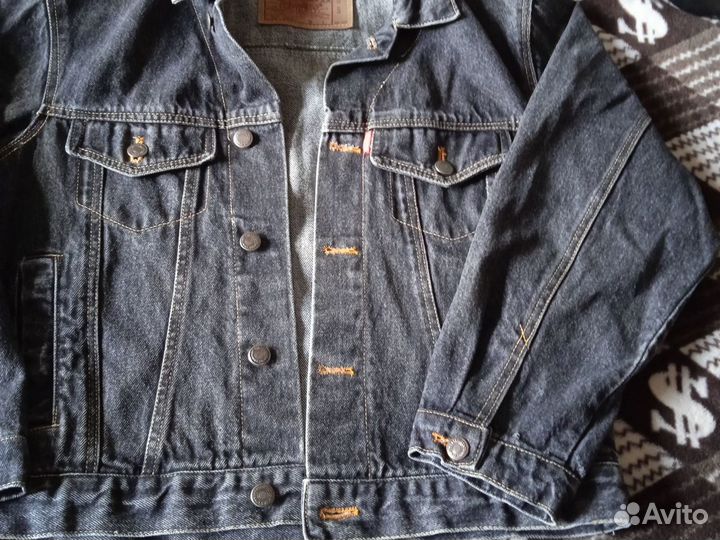 Джинсовая куртка levis m