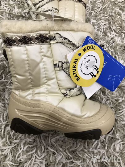 Сапоги детские зимние размер 22-23