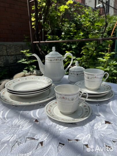 Сервиз мпб Москва фарфоровый