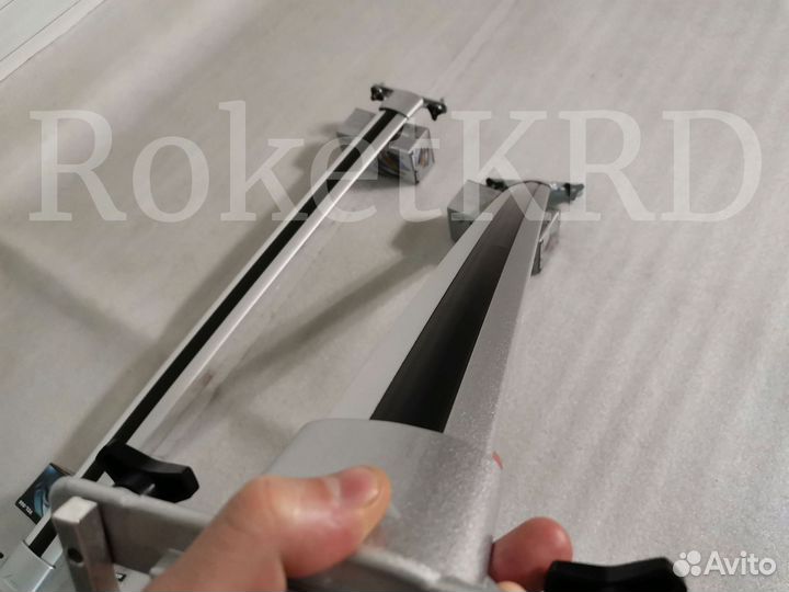 Рейлинги Toyota Land Cruiser 200 Серебро