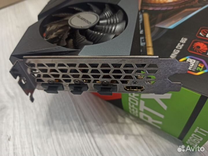 Видеокарта rtx 3060ti gigabyte