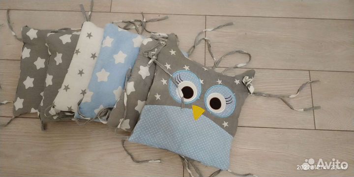 Бортики в детскую кроватку