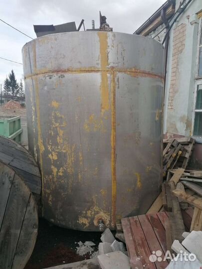 Бочка из нержавейки 6.3 м3