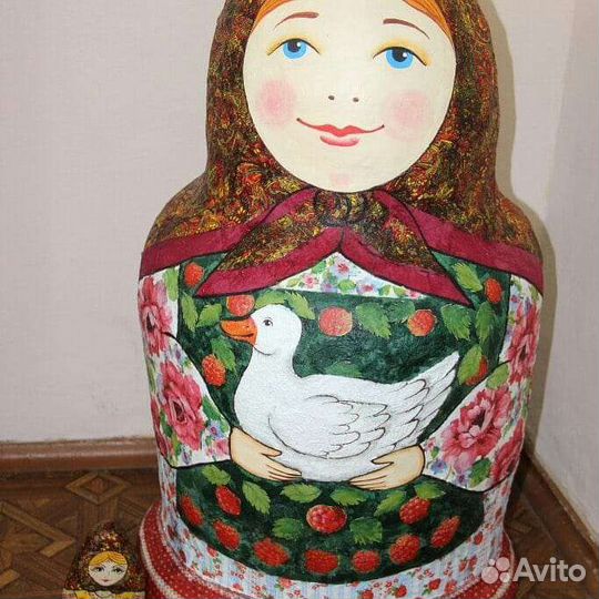 Интерьерная матрешка