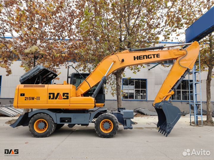 Колёсный экскаватор HENGTE HT215W, 2023