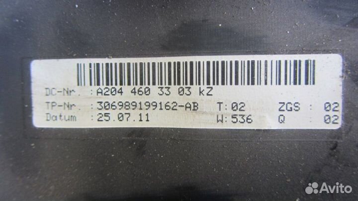 Рулевое колесо Mercedes Glk-Class X204 651