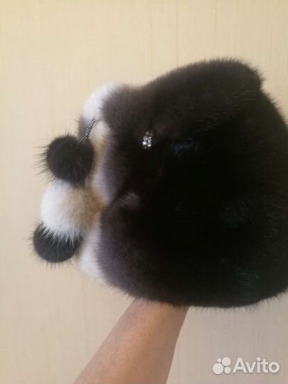 Шапка норковая