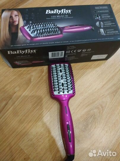 Выпрямитель-расческа для волос