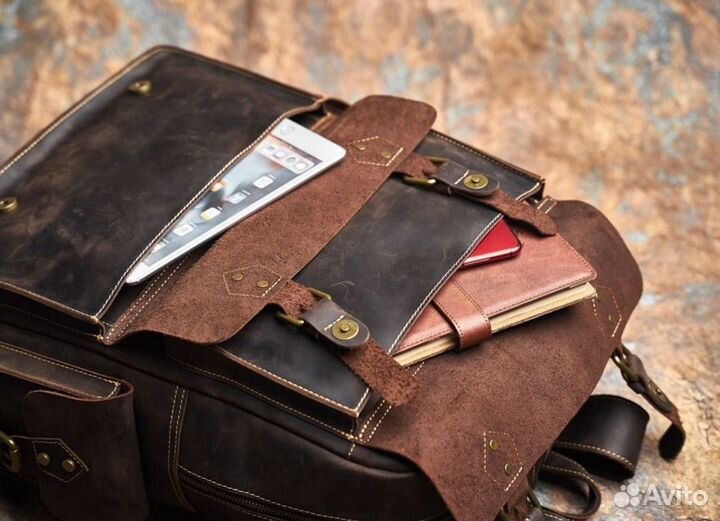 Рюкзак мужской натуральная кожа