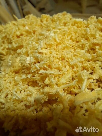 Опилки и стружка осины и лиственница