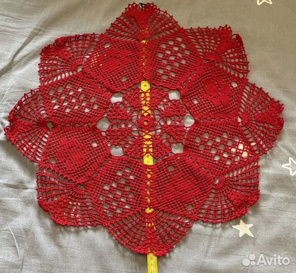 Салфетка кружево, Д47-48см
