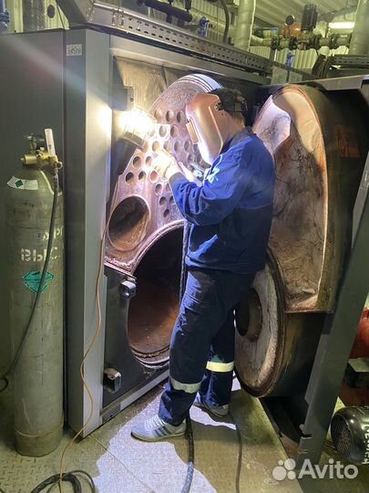 Ремонт трубной доски промышленных котлов