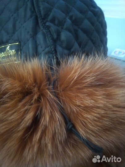 Шапка ушанка женская натуральный мех