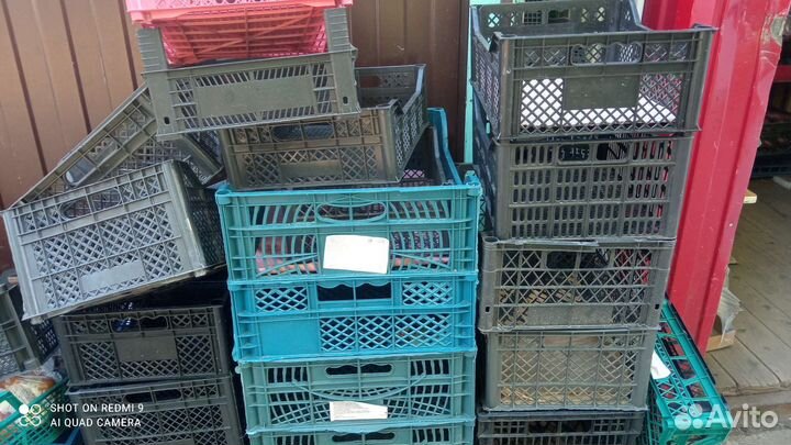 Пластиковые ящики