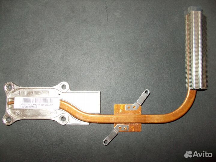 Радиатор AT0J00010C0 для ноутбука asus A53 K53 X53
