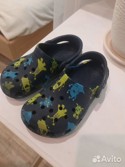 Crocs резиновые шлепки