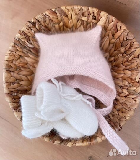 Чепчик с ушками