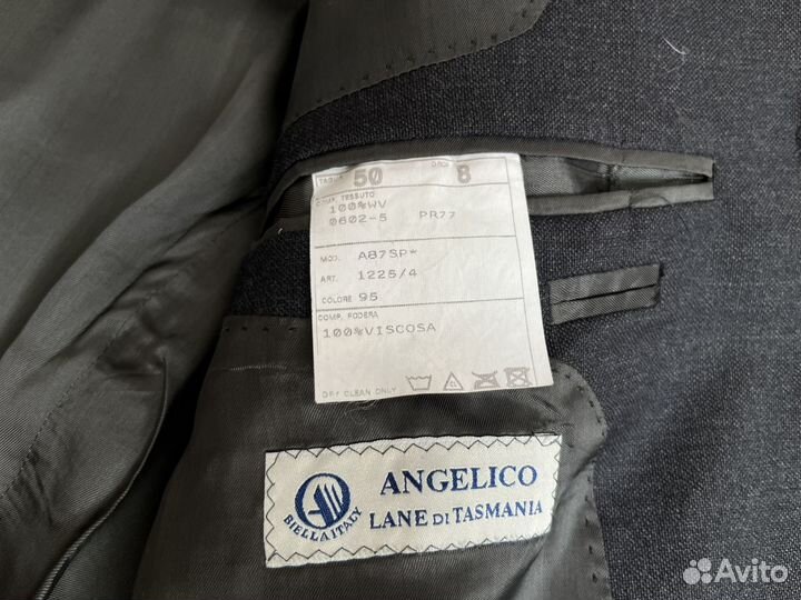 Angelico Made in Italy 50 р. мужской пиджак