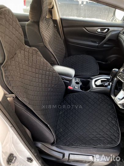 Накидки на сиденья 2 штуки жаккард