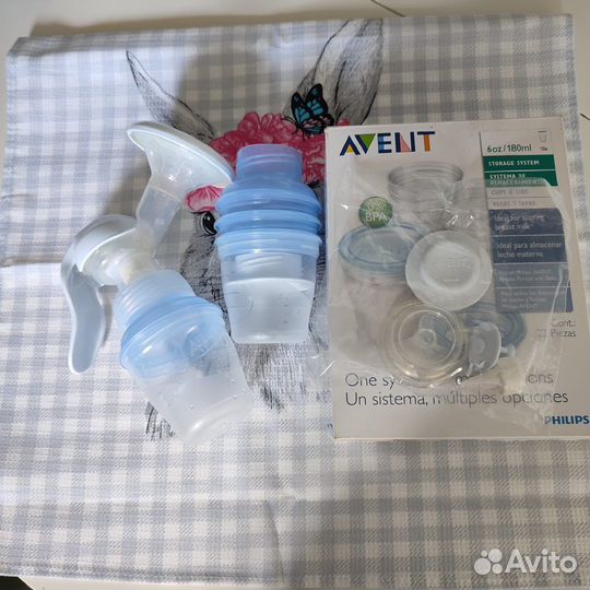 Молокоотсос avent ручной